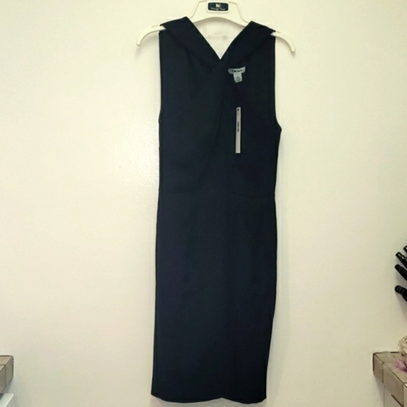 DKNY little black dress, size 8, nwt - Picture 2 of 8